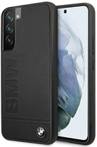 Etui plecki BMW Signature Imprint do Samsung Galaxy S22 Plus Black (3666339043063) - obraz 1