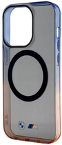 Etui plecki BMW Gradient Bumper MagSafe do Apple iPhone 14 Pro Grey (3666339122126) - obraz 3