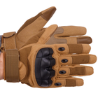 Тактичні рукавиці T-Gloves розмір XL койот - зображення 1