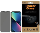Szkło hartowane Panzer Glass E2E Microfracture do Apple iPhone 13/13 Pro poufne (5711724127489) - obraz 1