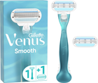 Maszynka do golenia dla kobiet Venus Smooth z 2 wymiennymi wkładami (3014260262693) - obraz 2
