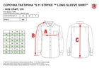 Рубашка тактическая 5.11 Tactical Stryke Long Sleeve Shirt 72399 L TDU Green (2000980373963) - изображение 4