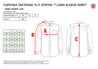 Рубашка тактическая 5.11 Tactical Stryke Long Sleeve Shirt 72399 XL TDU Green (2000980373970) - изображение 4