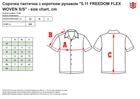 Рубашка тактическая 5.11 Tactical Freedom Flex Woven S/S 71340 M Black (2000980336272) - изображение 3