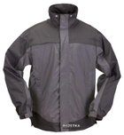 Куртка тактическая для штормовой погоды 5.11 Tactical TacDry Rain Shell 48098 L Charcoal (2211908044012) - изображение 1