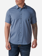 Рубашка тактическая 5.11 Tactical Aerial Short Sleeve Shirt 71378-681 XL Grey Blue (2000980528479)