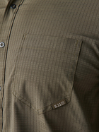 Рубашка тактическая 5.11 Tactical Aerial Short Sleeve Shirt 71378-186 XL Ranger Green (2000980528417) - изображение 4