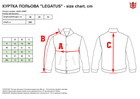 Куртка польова P1G Legatus UA281-29967-BK M [1149] Combat Black (2000980544363) - зображення 6