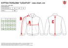 Куртка польова P1G Legatus UA281-29967-BK S [1149] Combat Black (2000980544370) - зображення 6