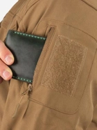 Куртка тактическая демисезонная софтшелл MIL-TEC SOFTSHELL JACKET SCU 10864019 L Coyote (2000980401130) - изображение 6