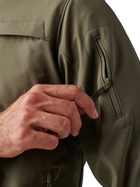 Тактична куртка 5.11 Tactical Chameleon Softshell Jacket 2.0 48373-186 XL Ranger Green (2000980535507) - зображення 8