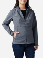 Тактична куртка 5.11 Tactical Women'S Leone Softshell Jacket 38084-545 XS Turbulence (2000980558162) - зображення 4