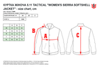 Тактическая куртка 5.11 Tactical Women'S Sierra Softshell Jacket 38068-191 S Moss (2000980546336) - изображение 7