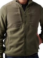 Тактическая куртка 5.11 Tactical Mesos Tech Fleece Jacket 78038-186 XS Ranger Green (2000980547043) - изображение 8