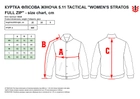 Тактическая куртка 5.11 Tactical Women'S Stratos Full Zip 62424-019 XS Black (2000980575046) - изображение 8