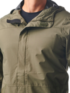 Тактична куртка 5.11 Tactical Exos Rain Shell 48370-186 M Ranger Green (2000980541621) - зображення 3