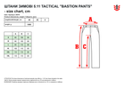 Тактические штаны 5.11 Tactical Bastion Pants 48375-186 2XL Ranger Green (2000980588404) - изображение 15