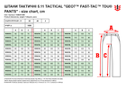 Тактические штаны 5.11 Tactical Geo7 Fast-Tac Tdu Pants 74462G7-865 W30/L36 Terrain (2000980570478) - изображение 7