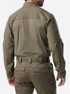 Тактическая рубашка 5.11 Tactical Cold Weather Rapid Ops Shirt 72540-186 S Ranger Green (2000980584291) - изображение 3