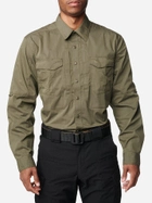Тактическая рубашка 5.11 Tactical Stryke Long Sleeve Shirt 72399-186 XS Ranger Green (2000980580804) - изображение 1