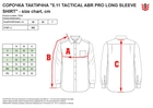 Тактична сорочка 5.11 Tactical Abr Pro Long Sleeve Shirt 72543-019 S Black (2000980544172) - зображення 6