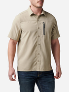 Тактическая рубашка 5.11 Tactical Marksman Utility Short Sleeve Shirt 71215-055 S Khaki (2000980565061) - изображение 1