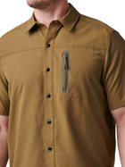 Тактическая рубашка 5.11 Tactical Marksman Utility Short Sleeve Shirt 71215-206 L Field green (2000980565146) - изображение 3