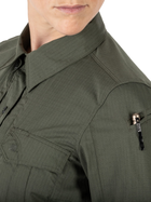 Тактическая рубашка 5.11 Tactical Women’S Stryke Long Sleeve Shirt 62404-190 L Tdu Green (2000980564781) - изображение 3