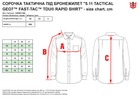 Тактична сорочка 5.11 Tactical Geo7 Fast-Tac Tdu Rapid Shirt 72488G7-865 L Terrain (2000980570409) - зображення 7