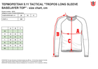 Реглан 5.11 Tactical Tropos Long Sleeve Baselayer Top 40183-019 S Black (2000980538621) - изображение 7