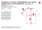 Тактическая футболка 5.11 Tactical Performance Utili-T Short Sleeve 2-Pack 40174-019 2XL 2 шт Black (2000980546473) - изображение 5