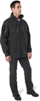 Куртка тактическая влагозащитная 5.11 Tactical Approach Jacket 48331-019 2XL Black (2000980456253) - изображение 3