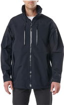 Куртка тактическая влагозащитная 5.11 Tactical Approach Jacket 48331-724 4XL Dark Navy (2000980456437)