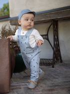 Body dziecięce dla chłopca Pinokio Charlie Longsleeve Polo Bodysuit 92 cm Ecru (5901033292606) - obraz 2