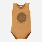 Боді для малюка Pinokio Free Soul Sleeveless Bodysuit 74-76 см Yellow (5901033285066) - зображення 1