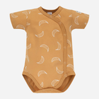 Боді дитяче Pinokio Free Soul Shortsleeve Buttoned Bodysuit 74-76 см Yellow-Print (5901033285172)