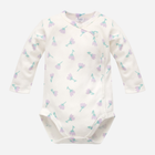 Боді для малюка Pinokio Lilian Bodysuit Buttoned Longsleeve 68-74 см Ecru (5901033305504) - зображення 1