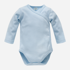 Body dla dzieci Pinokio Lovely Day Babyblue Wrapped Body LS 50 cm Blue (5901033311444) - obraz 1