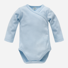 Боді дитяче Pinokio Lovely Day Babyblue Wrapped Body LS 50 см Blue (5901033311444)