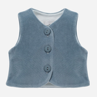 Дитячий жилет для дівчинки Pinokio Romantic Vest 86 см Синій (5901033288265) - зображення 1