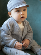 Дитяча кофта для хлопчика Pinokio Charlie 104 см Блакитний (5901033292682) - зображення 3