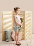 Koszulka na ramiączkach dziecięca dla dziewczynki Pinokio Summer Garden Vest 62 cm Ecru (5901033300455) - obraz 2