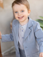 Дитячий піджак для хлопчика Pinokio Charlie Jacket 86 см Блакитний (5901033293610) - зображення 3