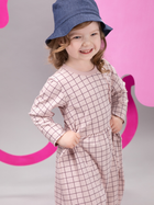 Sukienka dziecięca Pinokio Romantic Longsleeve Dress 74-80 cm Pink-Print (5901033289088) - obraz 3
