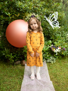 Дитяча сукня для дівчинки Pinokio Magic Vibes Dress 80 см Жовта (5901033296857) - зображення 2