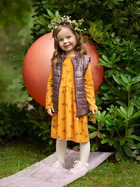 Дитяча сукня для дівчинки Pinokio Magic Vibes Dress 74-76 см Жовта (5901033296840) - зображення 4