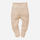 Повзунки Pinokio Lovely Day White Sleeppants 56 см Beige Stripe (5901033313318) - зображення 1