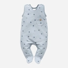 Напівкомбінезон дитячий Pinokio Charlie Sleepsuit 56 см Blue (5901033293146) - зображення 1