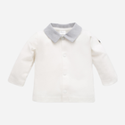 Дитяча сорочка для хлопчика Pinokio Charlie Baby Jacket 56 см Ecru (5901033292897) - зображення 1