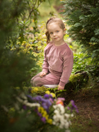 Дитячий світшот для дівчинки Pinokio Magic Vibes Sweatshirt 68-74 см Рожевий (5901033295089) - зображення 4